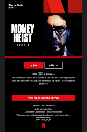 Money Heist Part 3 is now on Netflix Thumbnail Preview