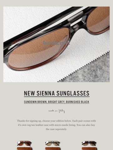 Late Summer Sunglasses Thumbnail Preview