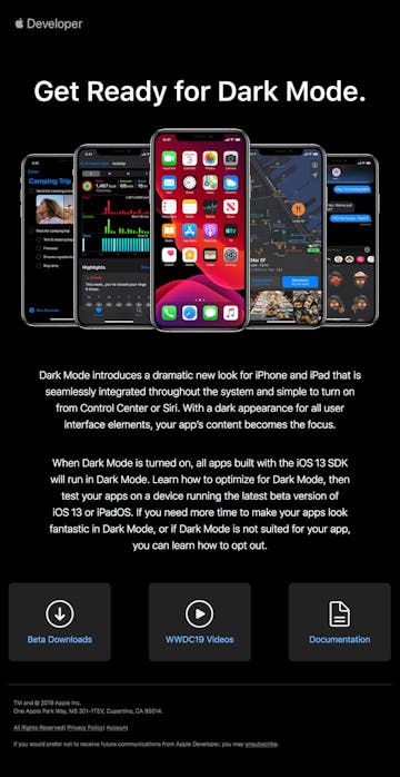Get Ready for Dark Mode in the iOS 13 SDK Thumbnail Preview