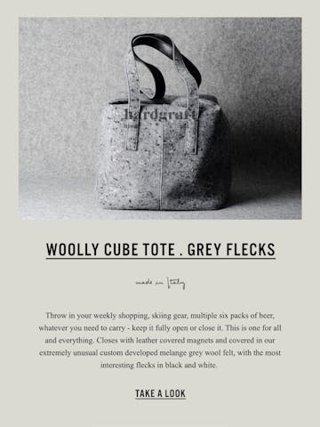 New Woolly Cube Tote Thumbnail Preview
