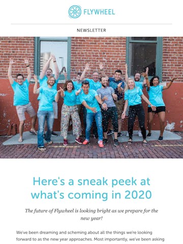 Coming to Flywheel in 2020! Thumbnail Preview