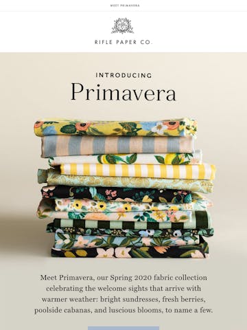 New Spring Fabric is Here! Thumbnail Preview