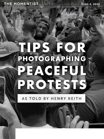 Tips for Photographing Peaceful Protests Thumbnail Preview