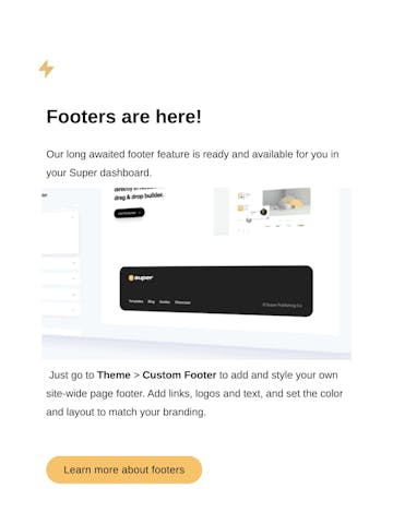 Super – Footers are here. Thumbnail Preview