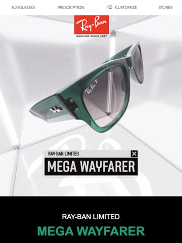 Email Inspiration from Ray Ban Thumbnail Preview