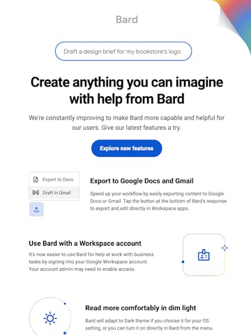 Google Bard Email Design Thumbnail Preview