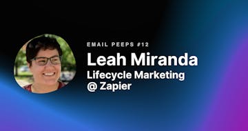 Email Peeps #12: Leah Miranda
