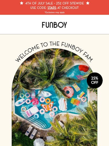 FUNBOY Email Design Thumbnail Preview