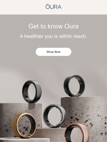 Oura Email Design Thumbnail Preview