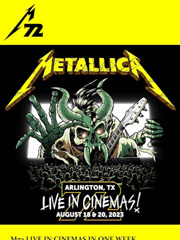 Metallica Email Design Thumbnail Preview