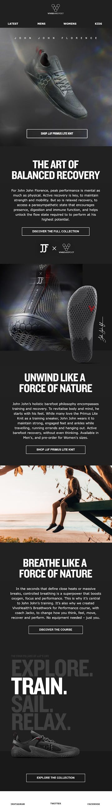 VivoBarefoot Email Design Thumbnail Preview