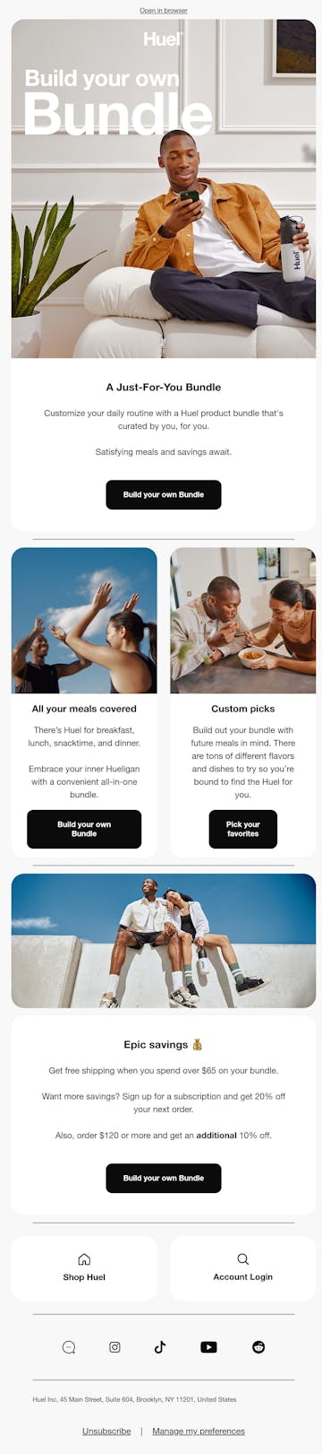 Huel Email Design Thumbnail Preview