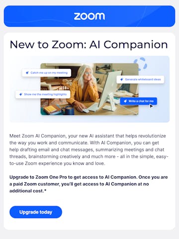 Zoom Email Design Thumbnail Preview