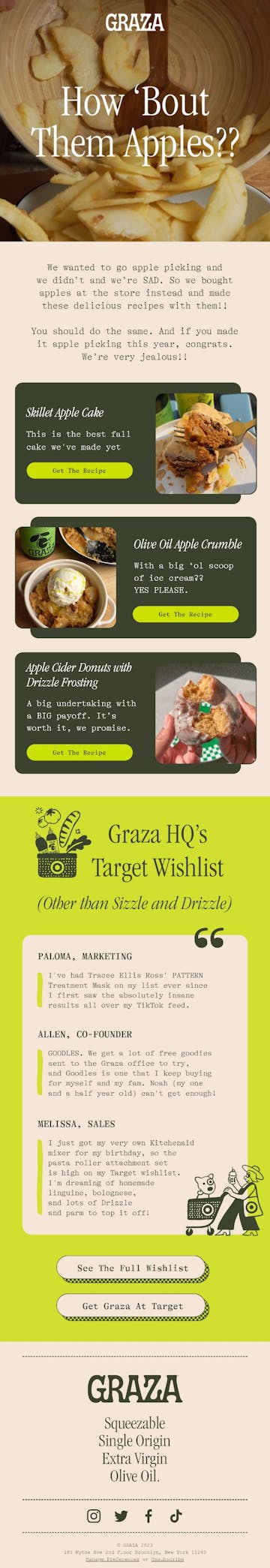 Graza Email Design Thumbnail Preview