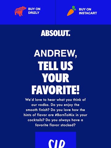 Absolut News Email Design Thumbnail Preview