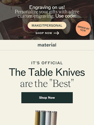 Material Email Design Thumbnail Preview