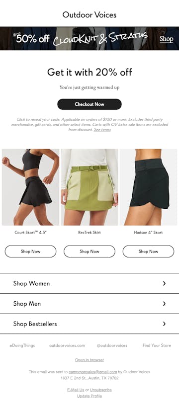 Women's Shorts & Skorts – Outdoor Voices