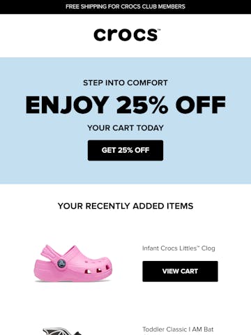 Crocs Emails and Newsletters