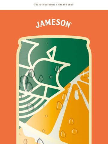 Jameson Whiskey News Email Design Thumbnail Preview