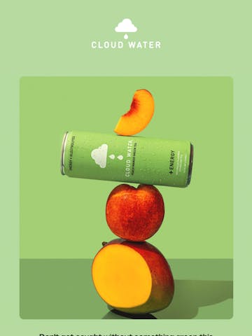 Cloud Water® Email Design Thumbnail Preview
