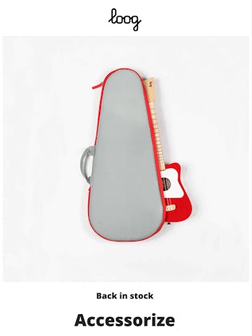 Loog Guitars Email Design Thumbnail Preview