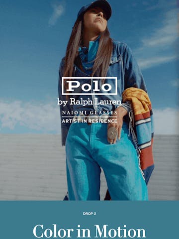Polo Ralph Lauren Email Design Thumbnail Preview