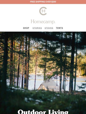 Homecamp Email Design Thumbnail Preview