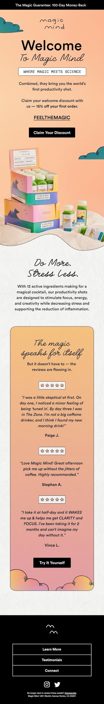 Magic Mind Inc Email Design Thumbnail Preview