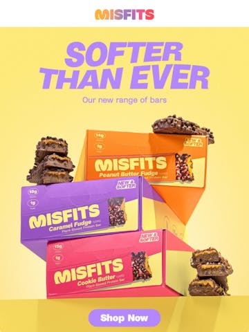 Misfits Health Email Design Thumbnail Preview