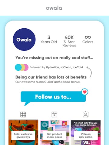 Owala Email Design Thumbnail Preview