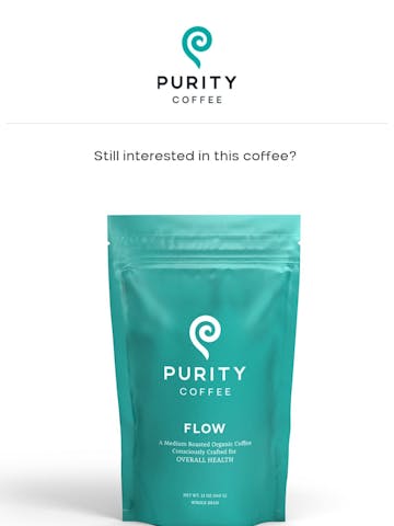 Purity Coffee Email Design Thumbnail Preview