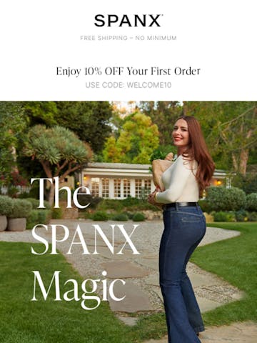 SPANX Email Design Thumbnail Preview