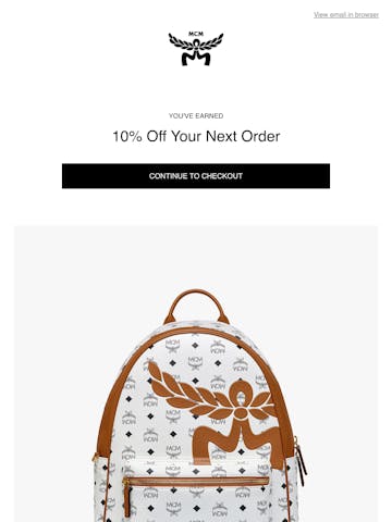 MCM North America Email Design Thumbnail Preview