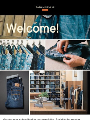 Nudie Jeans Email Design Thumbnail Preview