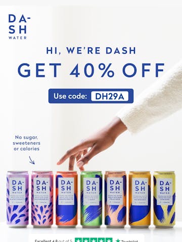 DASH Water Email Design Thumbnail Preview