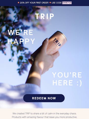 TRIP Email Design Thumbnail Preview