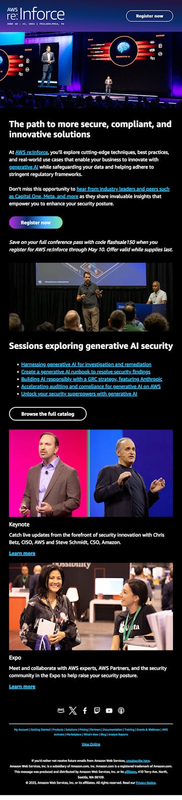 AWS Event Email Design Thumbnail Preview