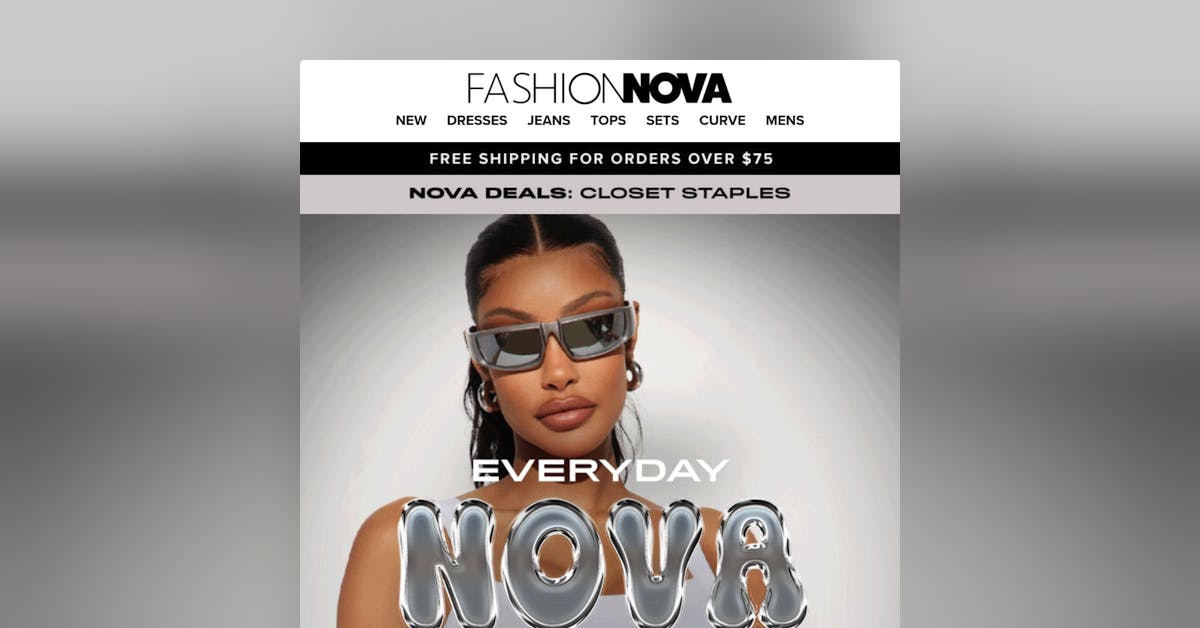 Email Inspiration from Fashion Nova - Email Love