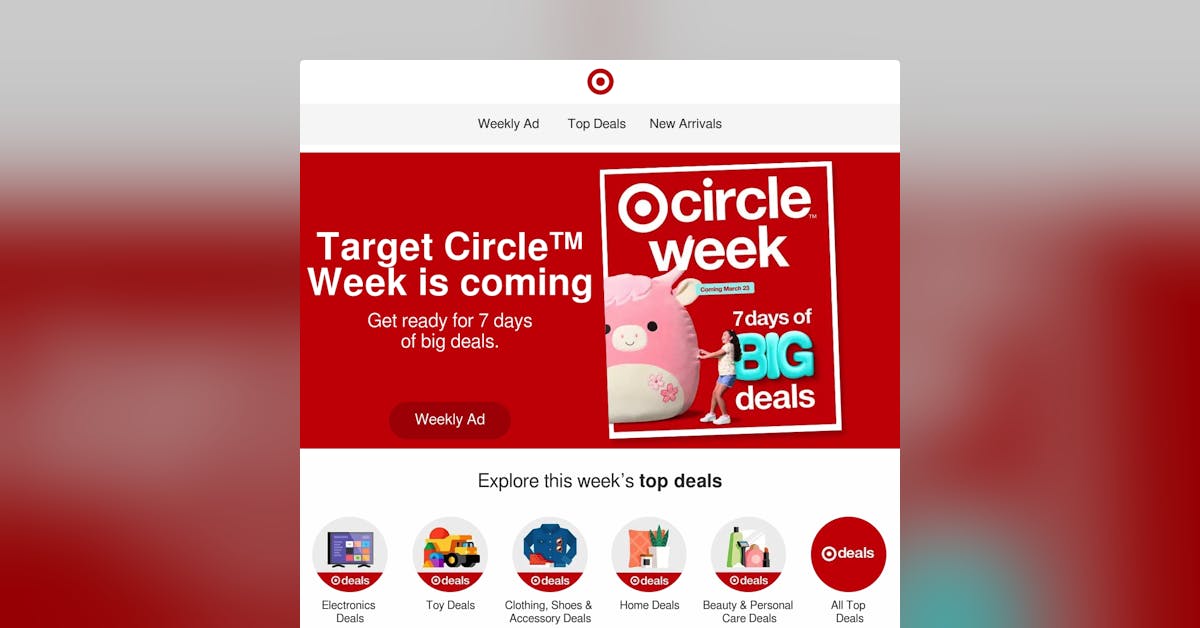 Email Inspiration from Target - Email Love