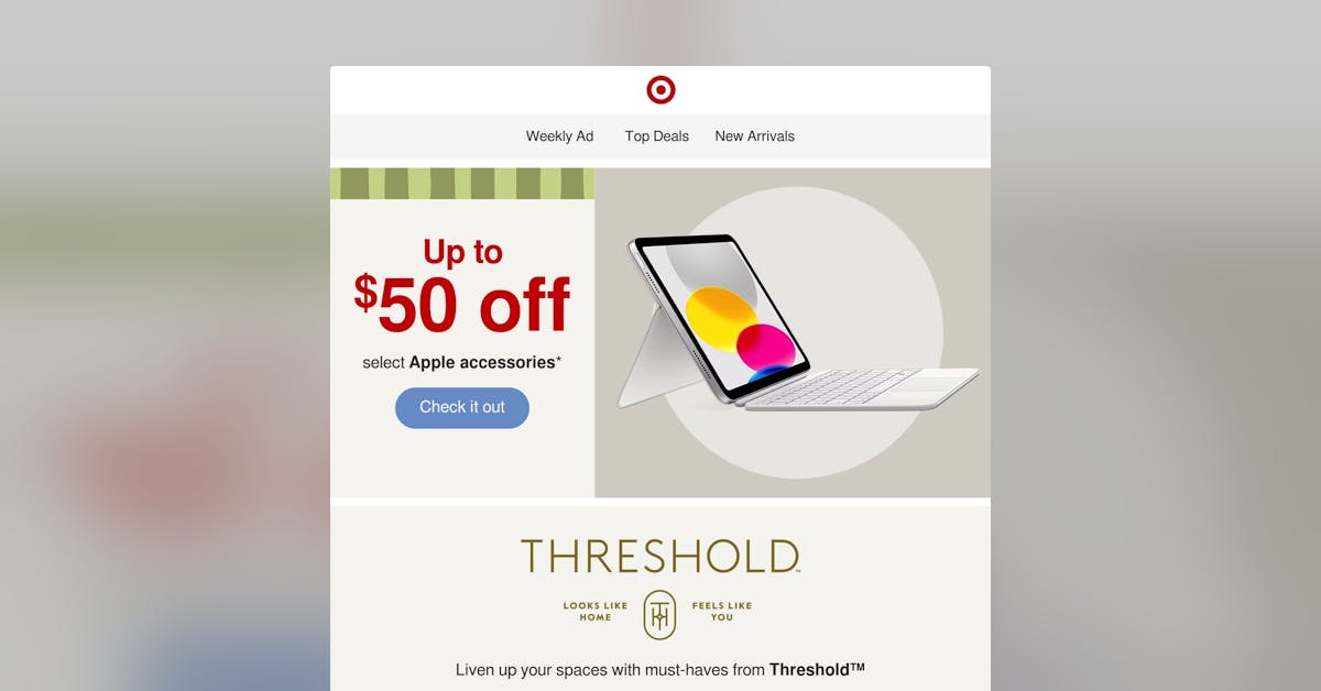 Email Inspiration from Target - Email Love