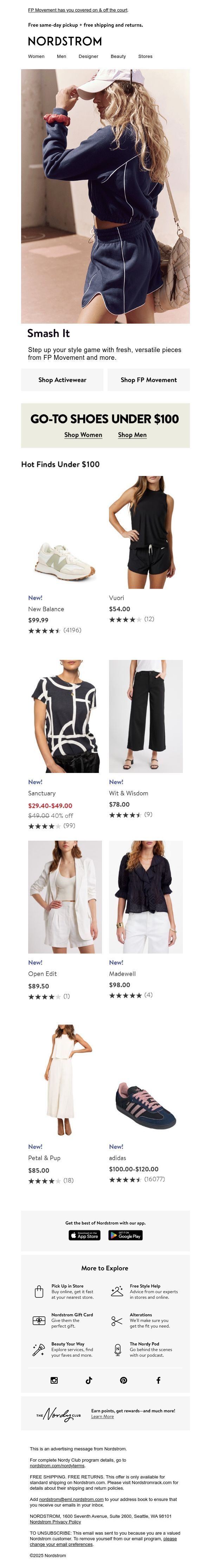 Email Inspiration from NORDSTROM Email Love