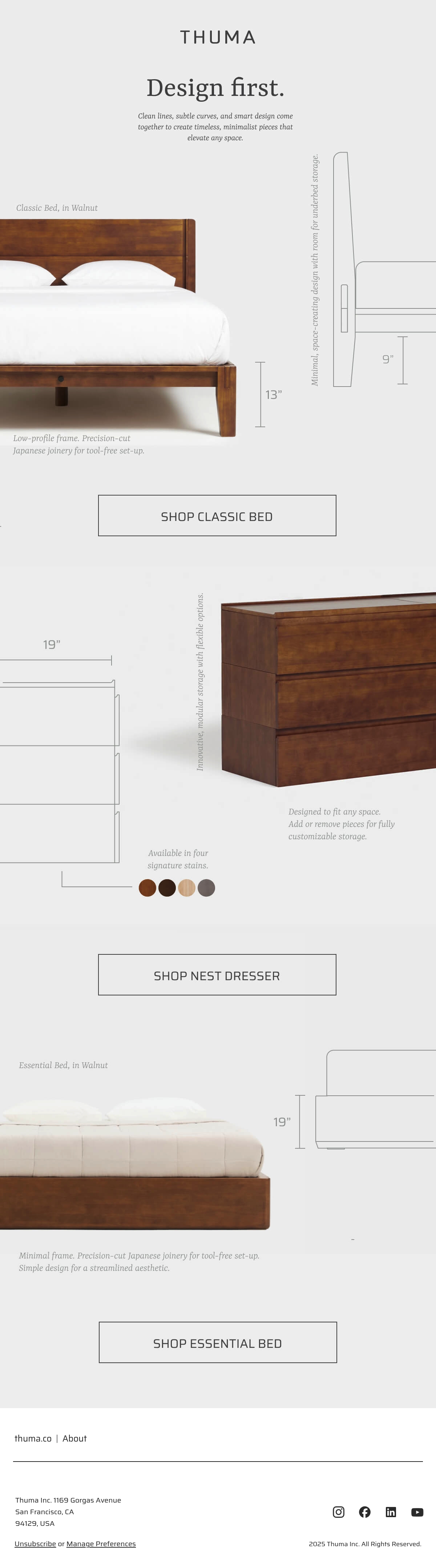 Email Design Inspiration by Team Create