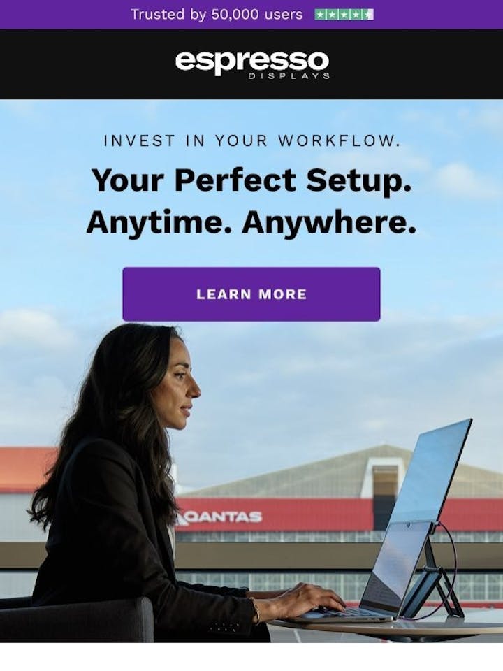 Email Design Inspiration by Unique Vintage